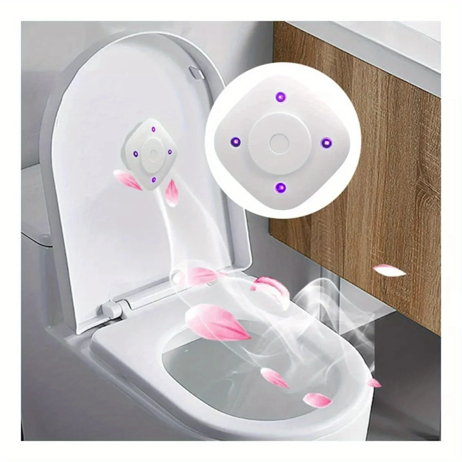 2026 New UVC Toilet Sterilizer LED Bowl Light USB Rechargeable Ultraviolet Lamp Portable Mini for Bathroom Hotel Travel - Image 4