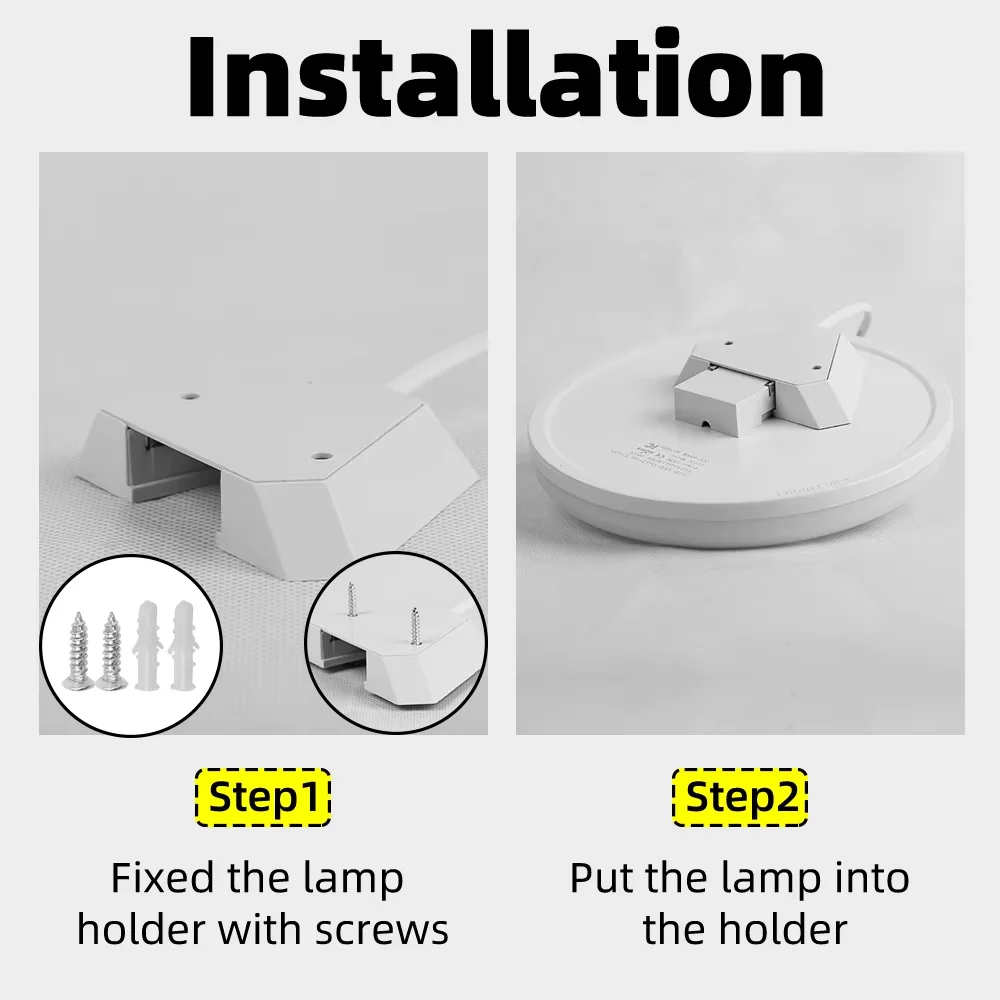 Motion Sensor Ceiling Light Modern Smart Sensor LED Lamp Human Infrared Sensing Lamp Indoor - Image 6