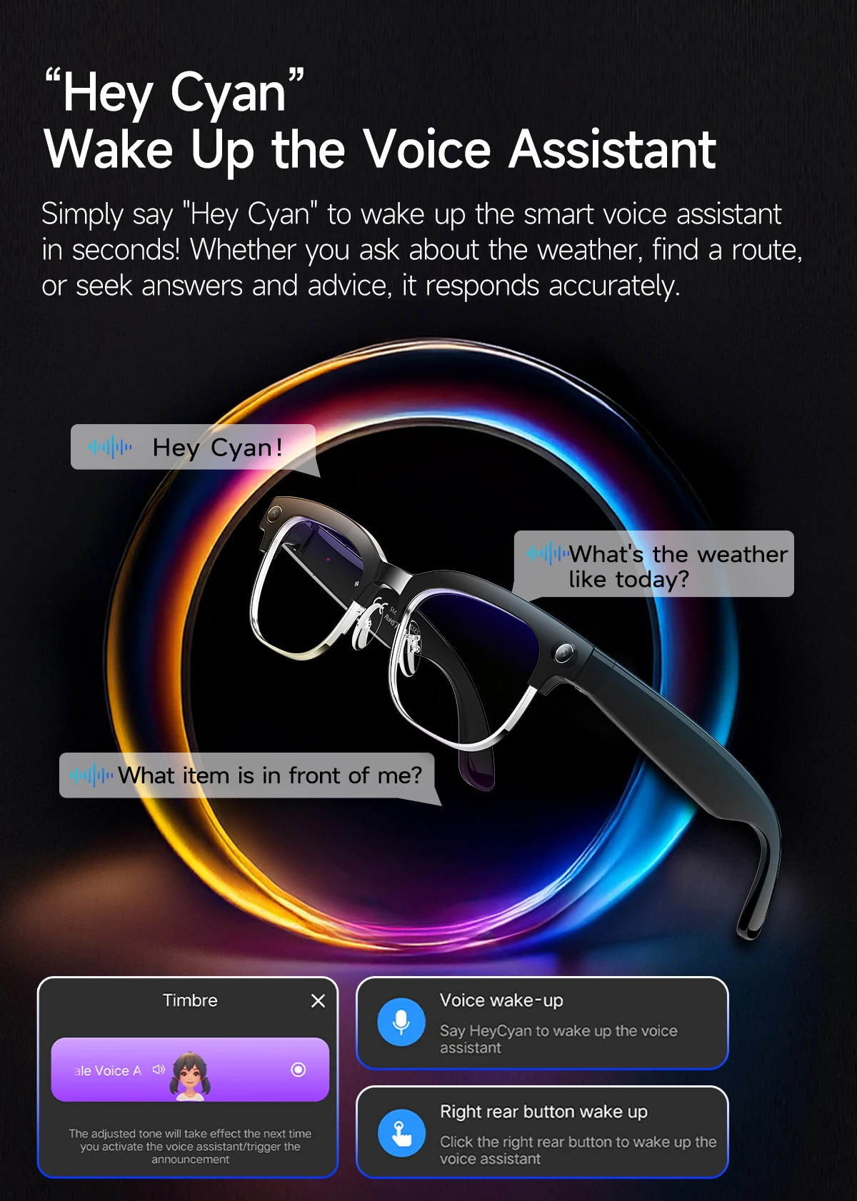 New Smart Glasses with 800W Pixel Camera AI Photo Recognition Call Voice Translation Video Recording Sunglasses Men & Women - Image 14