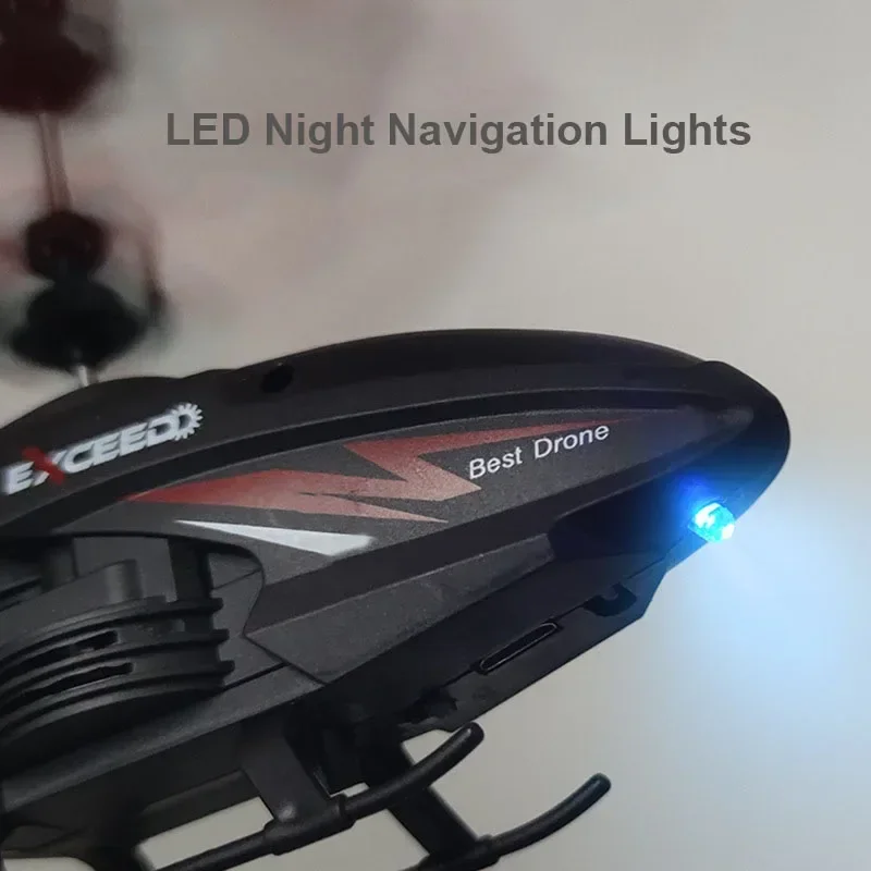 Crash Resistant Remote Control Aircraft Induction Helicopter Dual-mode Suspended Drone Toy with Lighting - Image 3