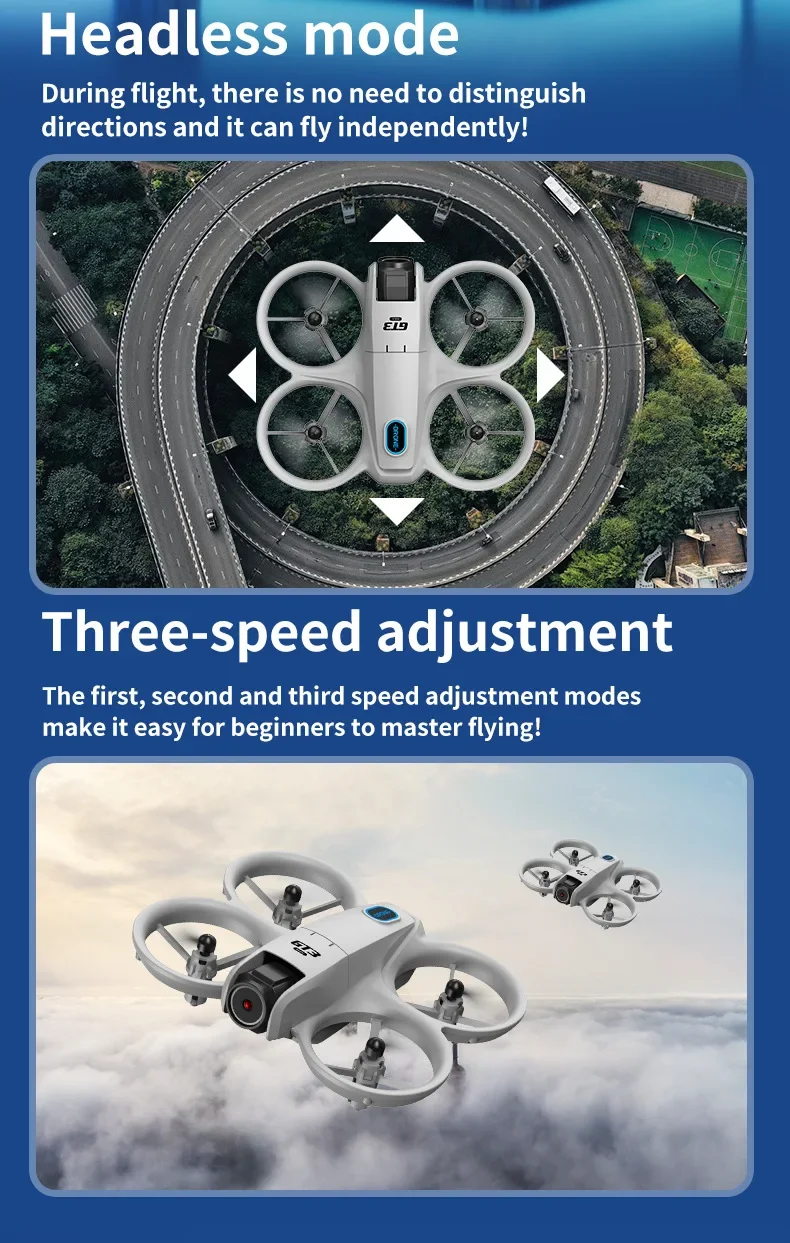 Drone 8K HD Remote Control Headless Mode Helicopter 360° Flip Quadcopter Toys Mini Drone For Kids, Toy Gifts - Image 17
